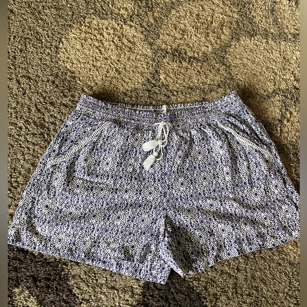 Linen Blend Shorts